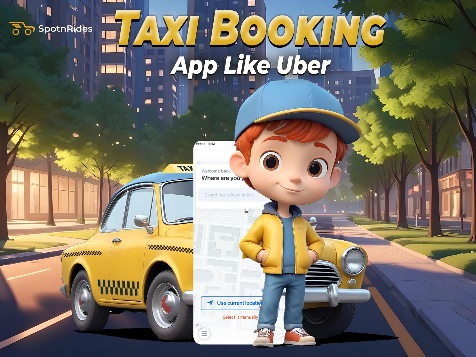 Launch a Profitable Taxi Startup with SpotnRides Uber Clone App in 2026